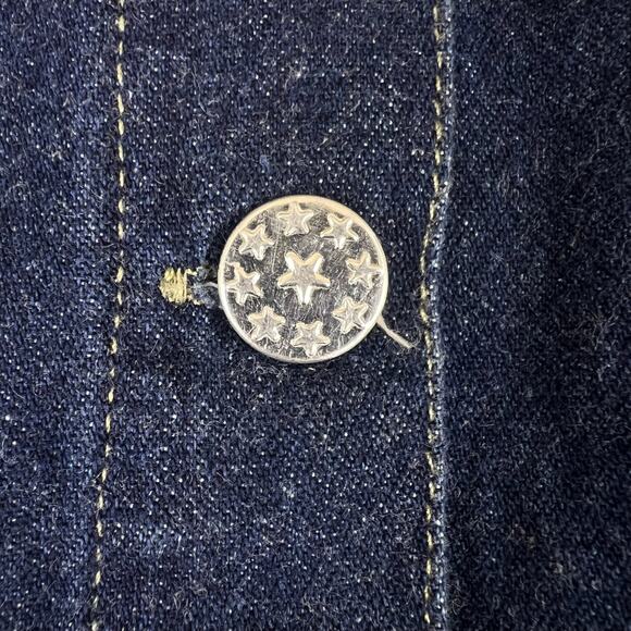 Texas A&M Aggies Denim Vest L | Handmade One of a Kind Boho Western Collegewear - Picture 10 of 15